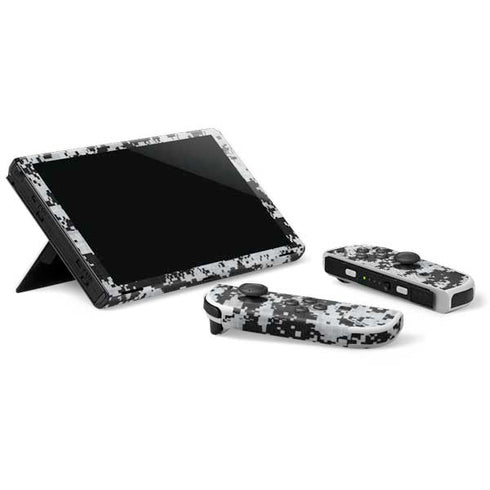 NHL Los Angeles Kings Camo Nintendo Switch OLED (2021) Skin